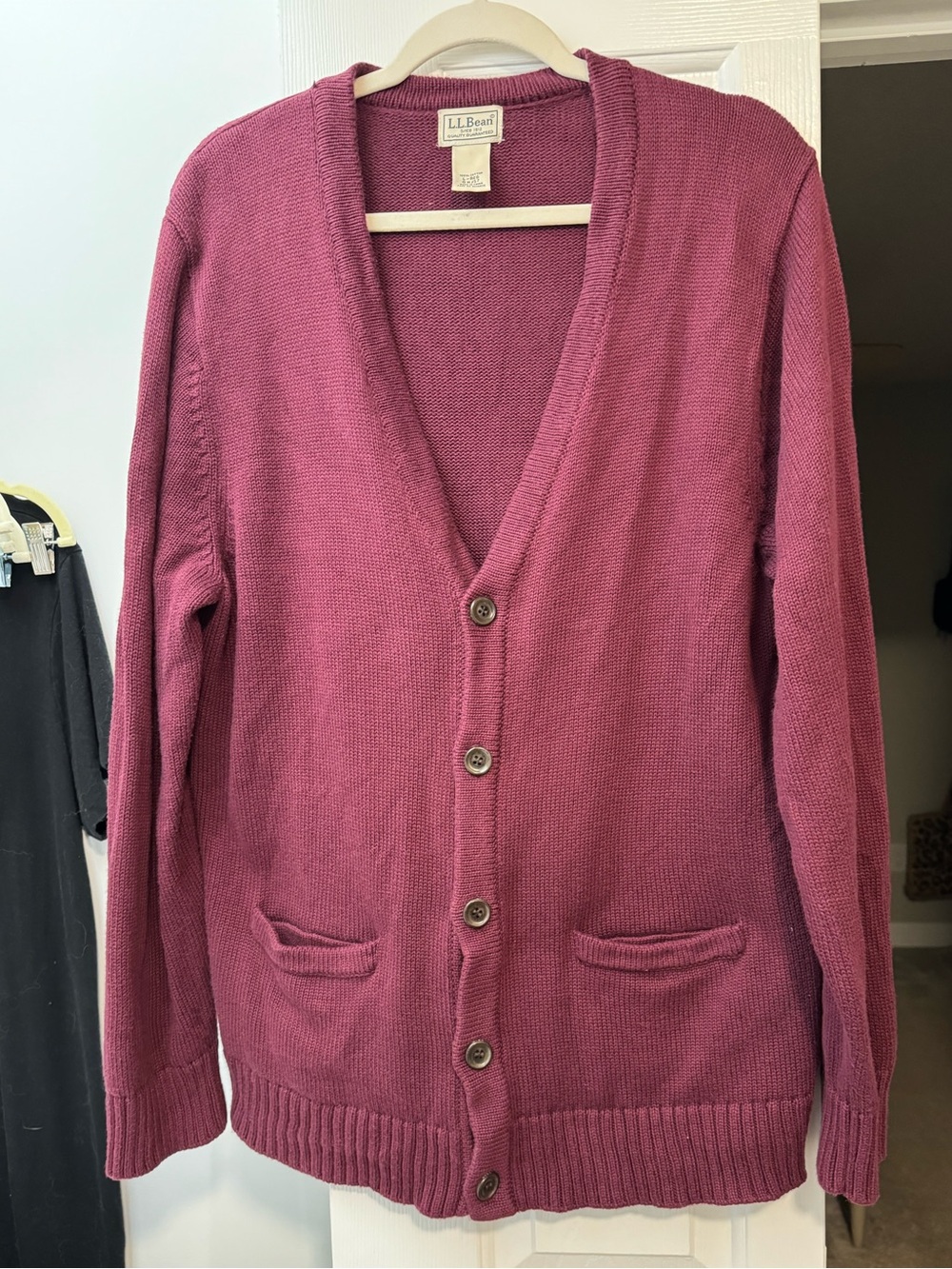 Vintage L.L. Bean Men's Cardigan Sweater